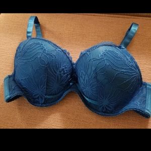 Turquoise QT Push Up Bra Size 34B